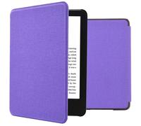 imoshion Étui de liseuse portefeuille Canvas Sleepcover pour Amazon Kindle (2024) / Amazon Kindle (2022) 11th gen - Violet