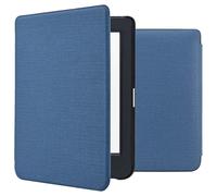 imoshion Étui de liseuse portefeuille Canvas pour Kobo Nia - Bleu foncé