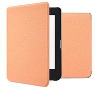 imoshion Étui de liseuse portefeuille Canvas Sleepcover pour Kobo Nia - Peach