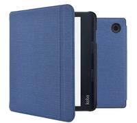 imoshion Étui de liseuse portefeuille Canvas Sleepcover avec support pour Kobo Sage / Tolino Epos 3 - Bleu foncé