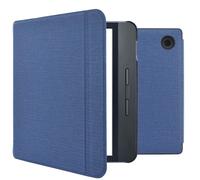 imoshion Étui de liseuse portefeuille Canvas Sleepcover avec support pour Tolino Vision 5 - Bleu foncé