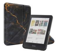 imoshion imoshion Étui de liseuse portefeuille design Pliable Kobo Clara Colour / Kobo Clara BW Black Marble Multicolore