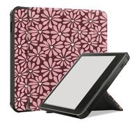 imoshion Étui de liseuse portefeuille design Pliable pour Kobo Libra Colour - Bloom Love Blush