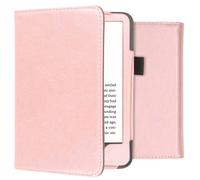 imoshion Étui de liseuse portefeuille en cuir végan pour Amazon Kindle (2024) / Amazon Kindle (2022) 11th gen - Rose Doré