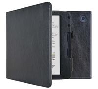 imoshion imoshion Étui de liseuse portefeuille en cuir végan Kobo Libra Colour / Tolino Vision Color Noir Noir