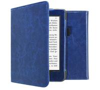 imoshion Étui de liseuse portefeuille en cuir végan pour Tolino Page 2 - Bleu foncé