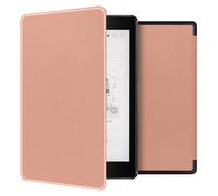 imoshion Étui de liseuse portefeuille Slim Hard pour Kobo Aura One - Rose Doré