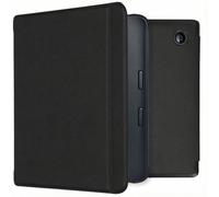 imoshion Étui de liseuse portefeuille Slim Hard pour Kobo Libra 2 / Tolino Vision 6 - Noir