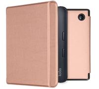 imoshion Étui de liseuse portefeuille Slim Hard pour Kobo Libra 2 / Tolino Vision 6 - Rose Doré