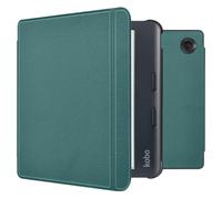 imoshion Slim Hard Sleepcover avec support pour Kobo Libra Colour - Vert foncé