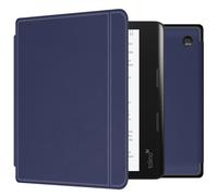 imoshion Étui de liseuse portefeuille Slim Hard pour Kobo Sage / Tolino Epos 3 - Bleu foncé