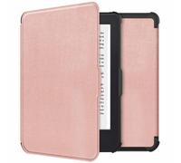 imoshion Étui de liseuse portefeuille Slim Soft pour Kobo Clara 2E / Tolino Shine 4 - Rose Doré