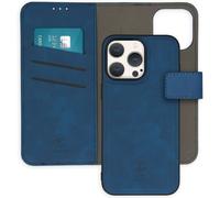 imoshion Etui de télephone luxe 2-en-1 amovible pour Apple iPhone 15 Pro Max - Bleu