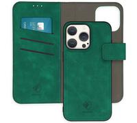 imoshion Etui de télephone luxe 2-en-1 amovible pour Apple iPhone 15 Pro Max - Vert foncé