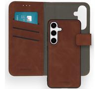 imoshion Etui de télephone luxe 2-en-1 amovible pour Samsung Galaxy S24 - Marron