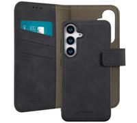 imoshion Etui de télephone luxe 2-en-1 amovible pour Samsung Galaxy S25 - Noir
