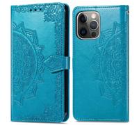 imoshion Etui de télephone Mandala pour Apple iPhone 13 Pro - Turquoise
