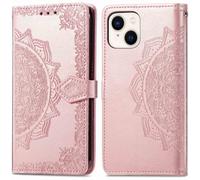 imoshion Etui de télephone Mandala pour Apple iPhone 15 - Rose Doré