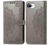 imoshion Etui de télephone Mandala pour Apple iPhone 16e - Gris