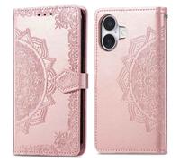 imoshion Etui de télephone Mandala pour Apple iPhone 17 - Rose Doré
