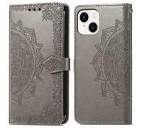 imoshion Bibliothèque Mandala pour iPhone 15 - Gris