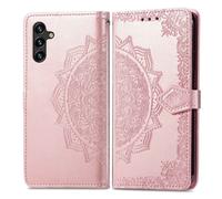 imoshion Etui de télephone Mandala pour Samsung Galaxy A13 (5G) / A04s - Rose Doré