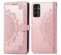imoshion Bibliothèque Mandala pour le Samsung Galaxy A14 (5G/4G) - Or Rose