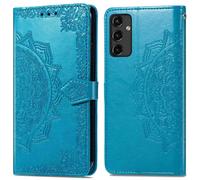 imoshion Etui de télephone Mandala pour Samsung Galaxy A14 (5G/4G) - Turquoise