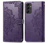 imoshion Etui de télephone Mandala pour Samsung Galaxy A14 (5G/4G) - Violet