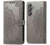 iMoshion iMoshion Etui de téléphone portefeuille Mandala Samsung Galaxy A15 (5G/4G) Gris