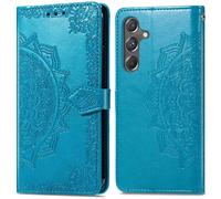 imoshion Etui de télephone Mandala pour Samsung Galaxy A15 (5G/4G) - Turquoise