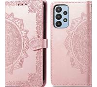 imoshion Etui de télephone Mandala pour Samsung Galaxy A23 (5G) - Rose Doré