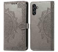 imoshion Etui de télephone Mandala pour Samsung Galaxy A25 (5G) - Gris