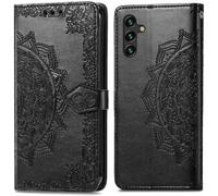 imoshion Etui de télephone Mandala pour Samsung Galaxy A25 (5G) - Noir