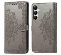 imoshion imoshion Etui de téléphone portefeuille Mandala Samsung Galaxy A35 Gris Gris