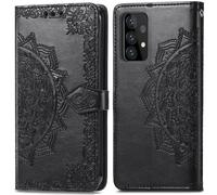imoshion Etui de télephone Mandala pour Samsung Galaxy A52(s) (5G/4G) - Noir