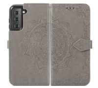 Coque pour Samsung Galaxy S22 Similicuir Gris