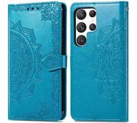 imoshion Etui de télephone Mandala pour Samsung Galaxy S23 Ultra - Turquoise