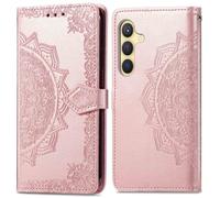 imoshion Etui de télephone Mandala pour Samsung Galaxy S24 - Rose Doré