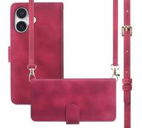 imoshion Etui de télephone portefeuille avec cordon pour Apple iPhone 17 - Rouge