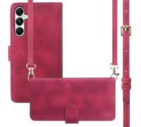 imoshion imoshion Etui de téléphone portefeuille avec cordon Samsung Galaxy A15 Rouge Rouge