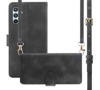 imoshion imoshion Etui de téléphone portefeuille avec cordon Samsung Galaxy A54 (5G) Noir Noir
