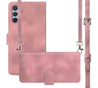 imoshion imoshion Etui de téléphone portefeuille avec cordon Samsung Galaxy A54 (5G) Rose Rose