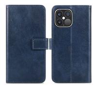 imoshion Étui de télephone portefeuille de luxe pour Apple iPhone 13 Pro - Bleu foncé