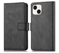 imoshion Étui de télephone portefeuille de luxe pour Apple iPhone 14 / 13 - Noir