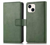 imoshion Étui de télephone portefeuille de luxe pour Apple iPhone 14 / 13 - Vert