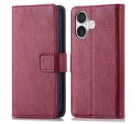 imoshion Étui de télephone portefeuille de luxe pour Apple iPhone 17 - Bordeaux