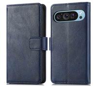 imoshion Étui de télephone portefeuille de luxe pour Google Pixel 9 Pro XL - Bleu foncé