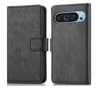 imoshion Étui de télephone portefeuille de luxe pour Google Pixel 9 Pro XL - Noir
