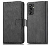 imoshion Étui de télephone portefeuille de luxe pour Samsung Galaxy A14 (5G/4G) - Noir